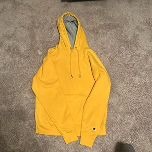 Yellow Champion Hoodie